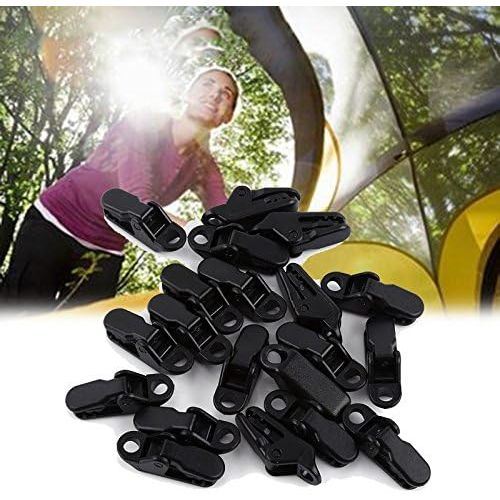  GOTOTOP Trap Clips clamp tarp, Tent snap,t for Camping Hiking Men Outdoors