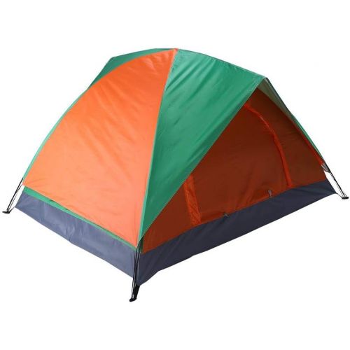  GOTOTOP 1 and 2 Person Camping Tent Backpacking Lightweight 4 Season Waterproof Double Door Tents with Carrying Bag for Hiking Mountaineering,Easy Setup