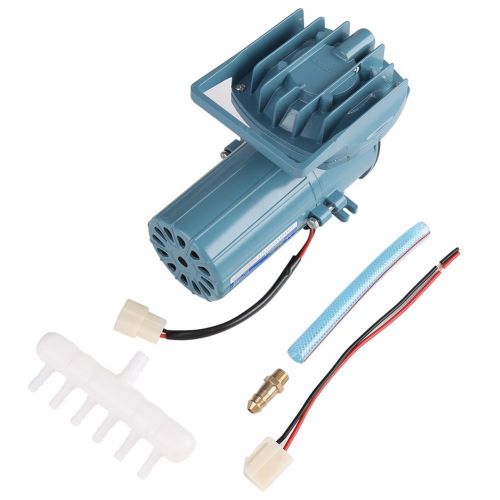  GOTOTOP Aquarium Oxygen Pump-DC 12V 35W Air Pump Aerator for Fish Pond Aquaculture Aquarium Accessory Tool