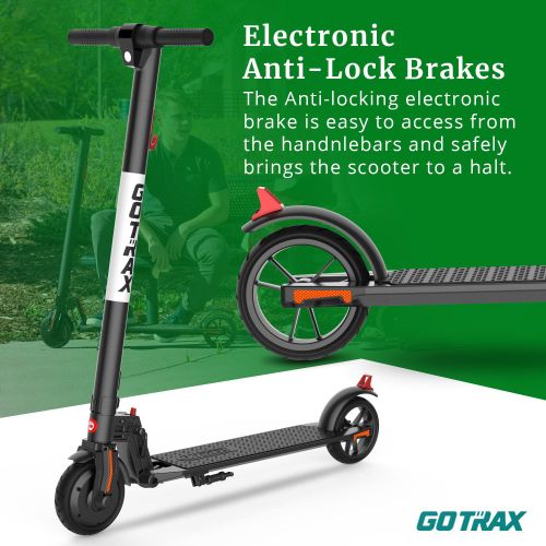  GOTRAX G2 Commuting Electric Scooter - 8.5 Tires + Portable Folding Frame