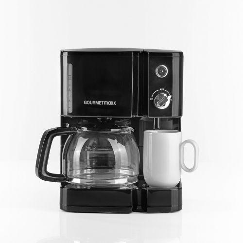  GOURMETmaxx Kaffee- & Teestation 900W in Schwarz