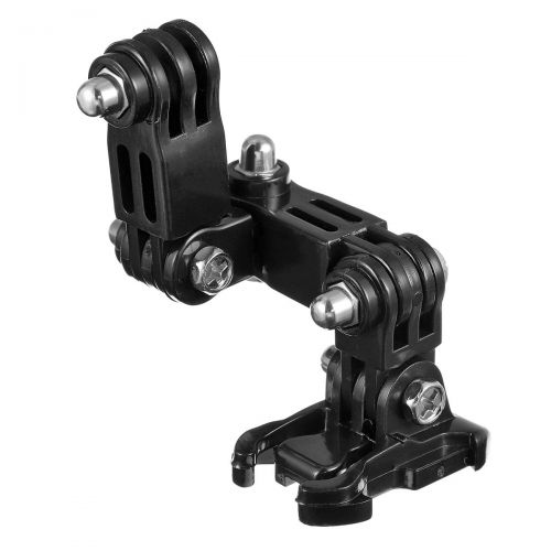  GOZAR Klebehelm Helm Front Chin Mount Holder Kit Fuer Sjcam/Antshares/Gopro Hero 6 5 4 Motorrad