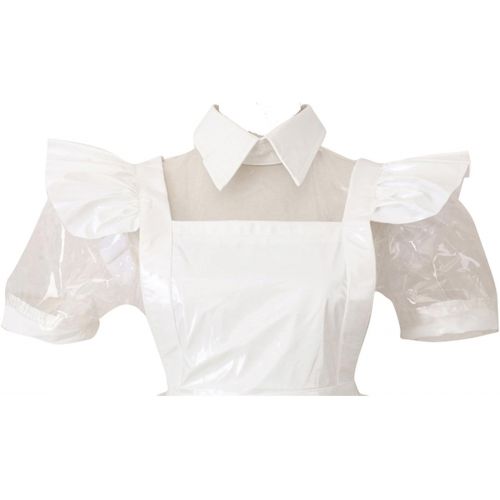  할로윈 용품GOceBaby Pansy Lockable Sissy Maid Transparent PVC Dress Uniform Costume