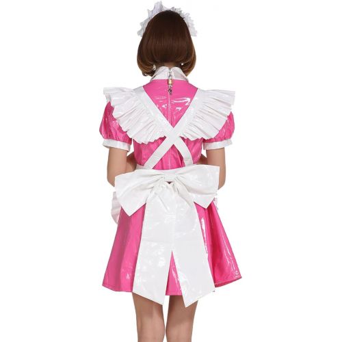  GOceBaby Sissy Girl Maid Lockable Peachpuff Dress Crossdressing Plus Size Costume