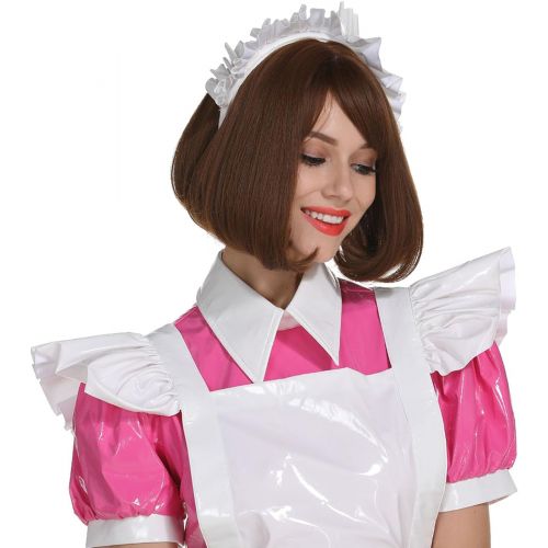  GOceBaby Sissy Girl Maid Lockable Peachpuff Dress Crossdressing Plus Size Costume