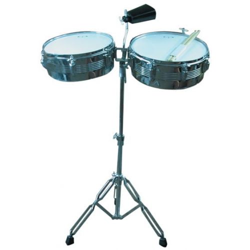  GP Percussion Timbale Drum Set