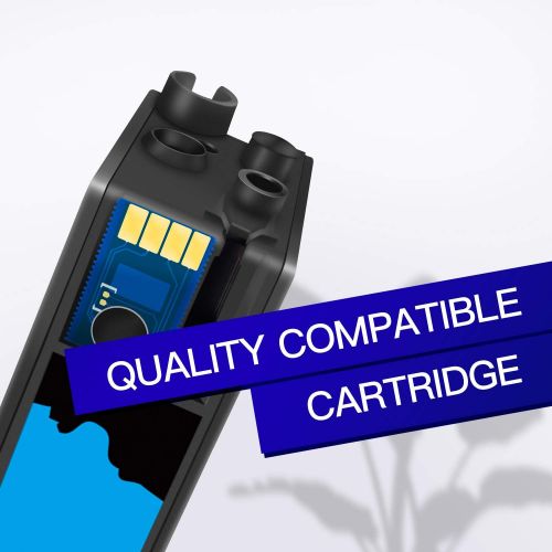  GPC Image Remanufactured Ink Cartridge Replacement for HP 972X 972A 972 Compatible with PageWide Pro 452dn 452dw 477dn 477dw 552dw 577dw 577z 552dn Printer Tray (Black, Cyan, Magen