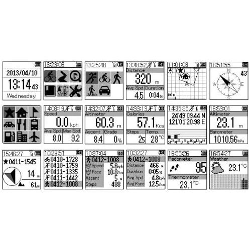  GPORTER G-PORTER GP-102+ GPS- Multifunktionsgerat (gelb) - Set mit 110-240V Netzteil und 12V KFZ-Adapter