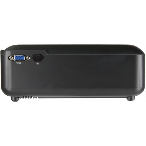  GPX Mini Projector with Bluetooth, USB and SD Media Ports, Includes Remote (PJ609B), Black