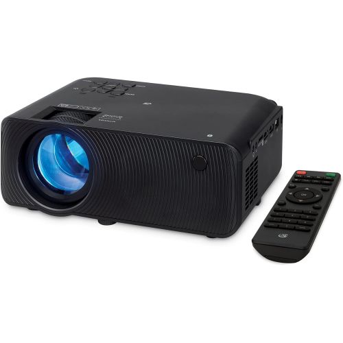  GPX Mini Projector with Bluetooth, USB and SD Media Ports, Includes Remote (PJ609B), Black