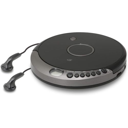  [아마존베스트]GPX PCB319B Portable Cd Player with Bluetooth, Includes Stereo Earbuds, Black