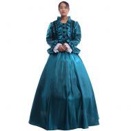 GRACEART Women Medieval Renaissance Lolita Dress Masquerade Ball Gown