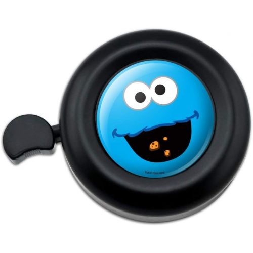 GRAPHICS & MORE Sesame Street Cookie Monster Face Bicycle Handlebar Bike Bell