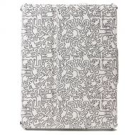 GRAPHT Keith Haring Official Licensed Flip Cover for iPad 2 / iPad (3rd gen.) / iPad (4th gen.)