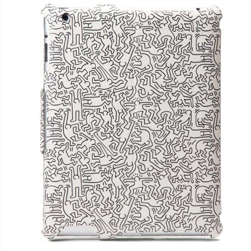  GRAPHT Keith Haring Official Licensed Flip Cover for iPad 2  iPad (3rd gen.)  iPad (4th gen.)