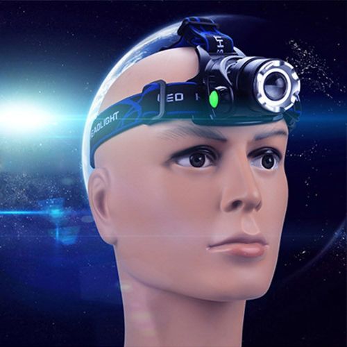  [아마존 핫딜] GRDE Headlamp, Super Bright LED Headlamps 18650 USB Rechargeable IPX4 Waterproof Flashlight with Zoomable Work Light, Hard Hat Light for Camping, Hiking, Outdoors