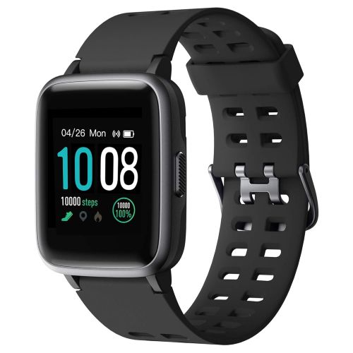  [아마존 핫딜]  [아마존핫딜](Neuest 2019) GRDE Smartwatch, Bluetooth V5.0 Fitness Armbanduhr 1,3 Zoll Voll Touchscreen 5ATM Wasserdicht Sportuhr mit Pulsmesser Schlafmonitor Musiksteuerung Anruf SNS fuer Damen