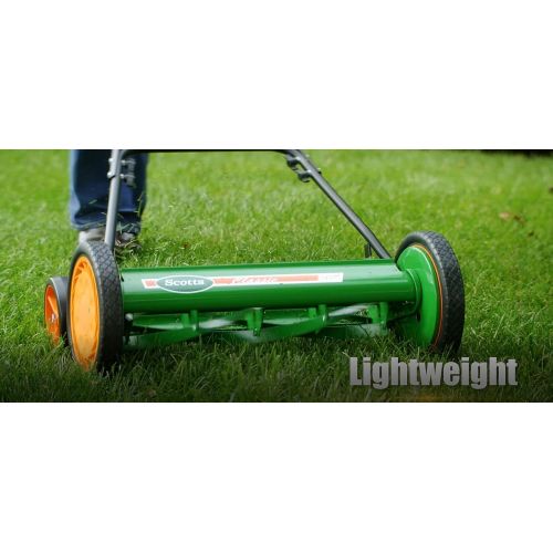  Scotts Outdoor Power Tools 2000-20S 20-Inch 5-Blade Classic Push Reel Lawn Mower, Green