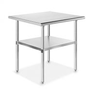 GRIDMANN NSF Stainless Steel Commercial Kitchen Prep & Work Table - 30 in. x 24 in.