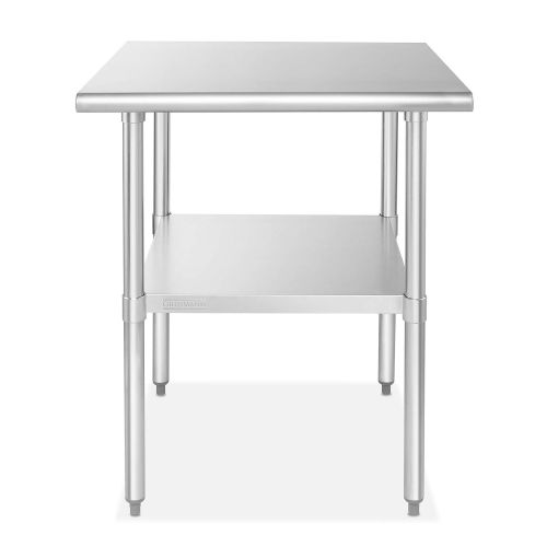  GRIDMANN NSF Stainless Steel 24 in. x 24 in. Commercial Kitchen Prep & Work Table