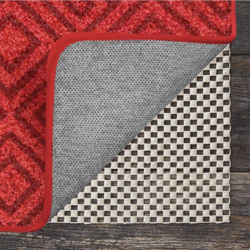  GRIP MASTER 2X Extra Thick Area Rug Cushioned Gripper Pad, 6 Feet x 9 Feet, for Hard Surface Floors, Maximum Gripper and Cushion for Under Rugs, Premium Protection Pads, Many Sizes