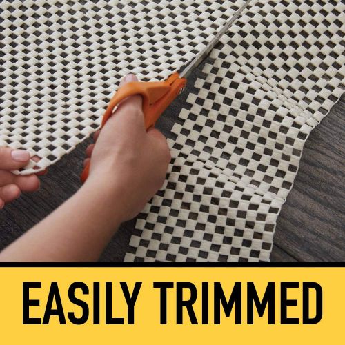  GRIP MASTER 2X Extra Thick Area Rug Cushioned Gripper Pad (5 x 7) for Hardwood + Hard Surface Floors, Maximum Grip and Cushion for Under Rugs, Premium Protection Pads, Many Sizes,