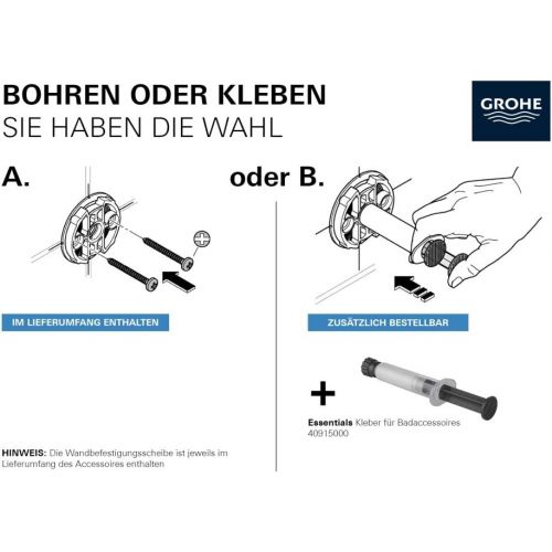  GROHE Essentials Glass With Holder