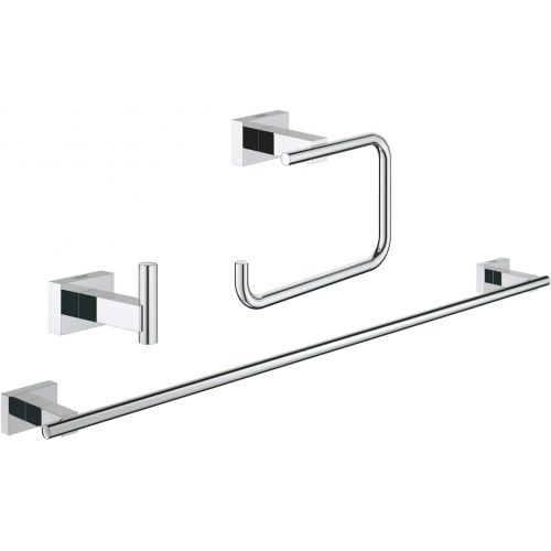  Grohe Essentials Cube City Bathroom Set 3-In-1
