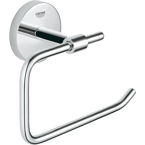  Grohe 40457001 BauCosmopolitan Paper Holder without cover, Starlight Chrome