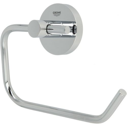  Grohe 40689001 Essentials Pivoting Toilet Paper Holder, Starlight Chrome