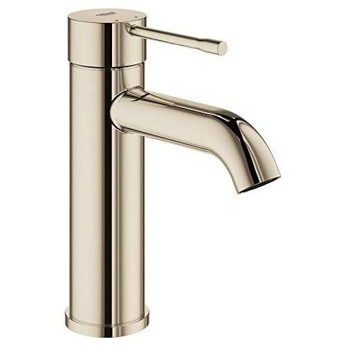  GROHE 23592BEA Essence Single-Handle Bathroom Faucet S-Size, Polished Nickel