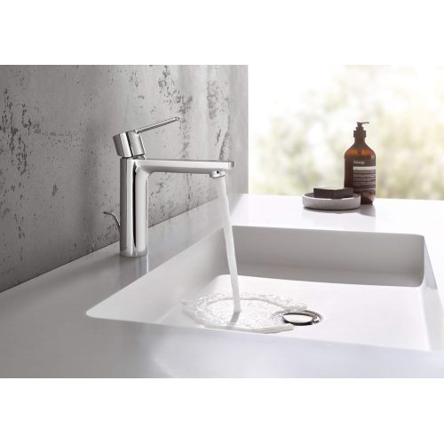  GROHE 2379400A Linear Single-Handle Bathroom Faucet in, Starlight Chrome