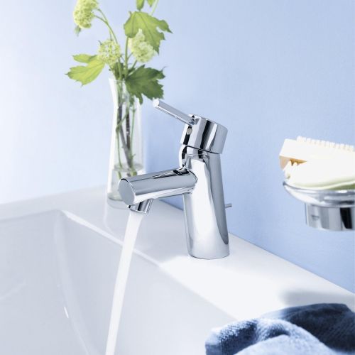  Grohe Concetto S-Size Single-Handle Single-Hole Bathroom Faucet - 1.2 GPM