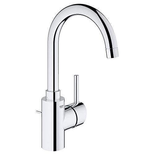  Grohe 32138002 Concetto Single-Handle Bathroom Faucet, Starlight Chrome