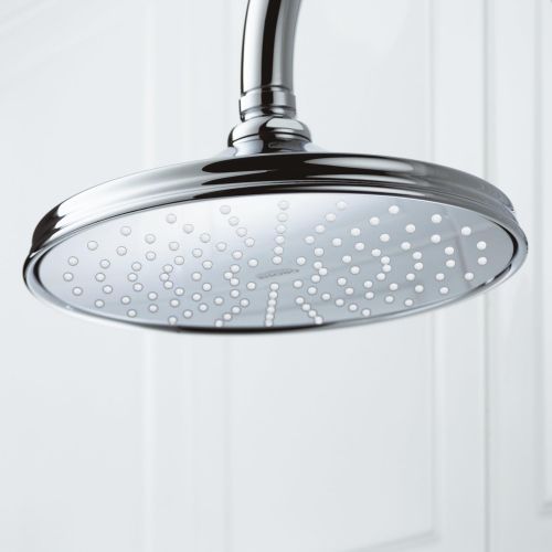  GROHE Grohe 28373000 Rainshower Cosmopolitan 210 1-Spray Showerhead, Chrome