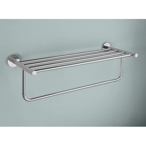  GROHE Grohe 40462001 BauCosmopolitan Multi-towel Rack 510mm Polished Chrome