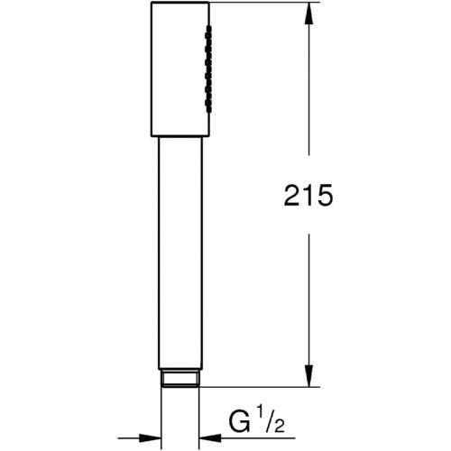  GROHE Sena Stick Hand Shower - 1 Spray