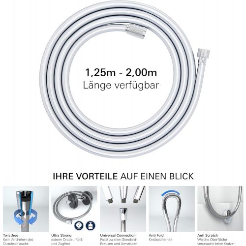  GROHE Relexa Longlife Metallic Hose