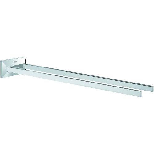  GROHE Allure Brilliant 17 In. Two-Arm Towel Bar