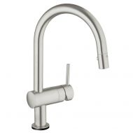 GROHE Minta Touch Single-Handle Pull-Down Kitchen Faucet with Dual Spray