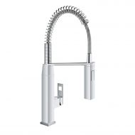 GROHE Eurocube Single-Handle Pull-Down Semi-Pro Kitchen Faucet