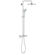 GROHE 26128001 Euphoria 2.5 Gpm Shower System with Thermostat for Wall Mount, Starlight Chrome