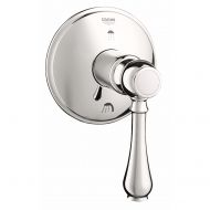 GROHE Geneva Single-Handle 3-Port Diverter Valve Trim Kit with Lever Handle