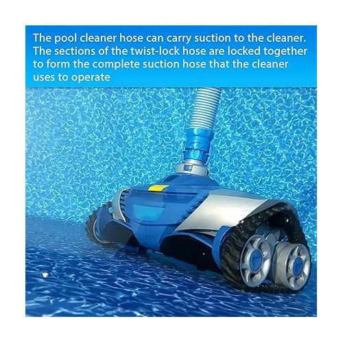  R0527700 Pool Vacuum Cleaner Hose Compatible with Zodiac Baracuda MX6 MX8 X7 T3 T5 Pool Cleaner, 39