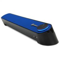 GOgroove SonaVERSE UBR USB-Powered Soundbar (Blue)