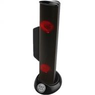 GOgroove SonaVERSE USB Clip-On Speaker (Red LEDs)