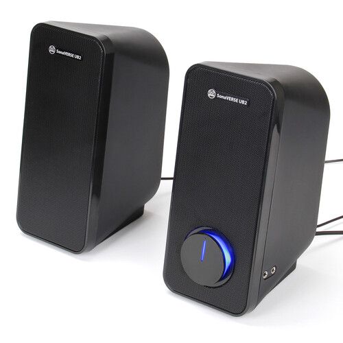 그루브 GOgroove SonaVERSE UB2 Computer Speakers (Black)