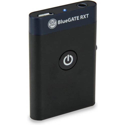 그루브 Bluetooth Transmitter & Receiver 2-in-1 Wireless 3.5mm Adapter by GOgroove - Stream Audio Between Your Smartphone, Tablet, PC, TV, Projector, or MP3 & AUX Headphones, Car, Outdoor