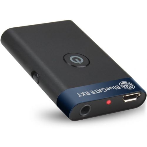 그루브 Bluetooth Transmitter & Receiver 2-in-1 Wireless 3.5mm Adapter by GOgroove - Stream Audio Between Your Smartphone, Tablet, PC, TV, Projector, or MP3 & AUX Headphones, Car, Outdoor