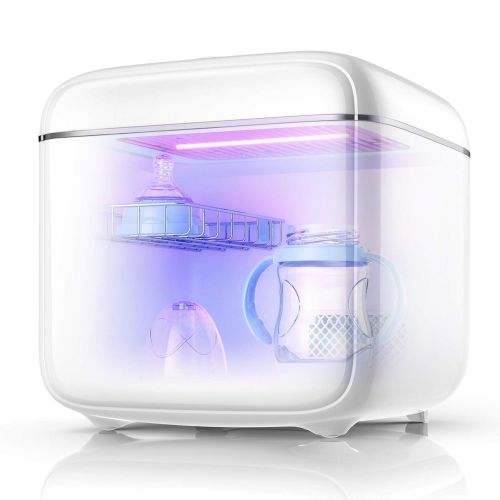  GROWNSY UV Light Sanitizer UV Sterilizer Box UV-C Clean Sterilizer and Dryer for Baby Bottle/CPAP/Toys/Clothes/Toothbrush/Beauty Tools/Tableware/Phone